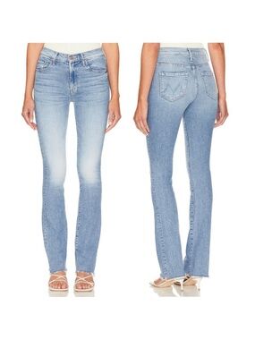 Mother The Insider Sneak Fray Jeans in Love On The Beat size 27